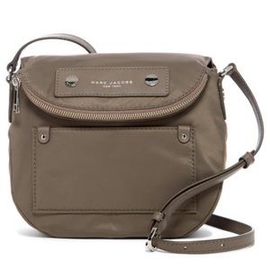Marc Jacobs Sasha Quartz Grey Nylon Crossbody
